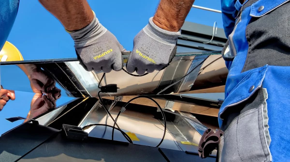 High-efficiency solar panels installed by iSolar Elec