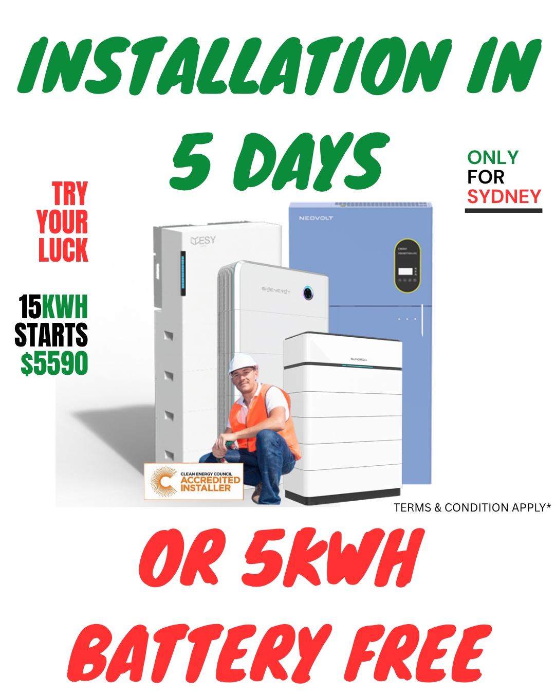5Day INstallation